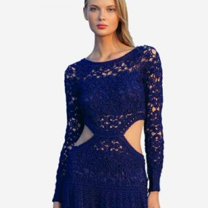 Vestido Largo Azul